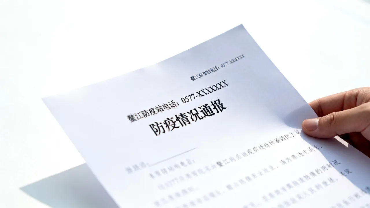 鳌江防疫站电话/鳌江防疫情况通报