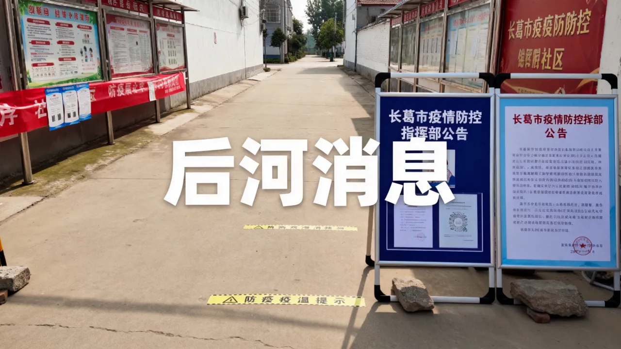 长葛疫情后河消息(长葛市疫情防控指挥部公告)