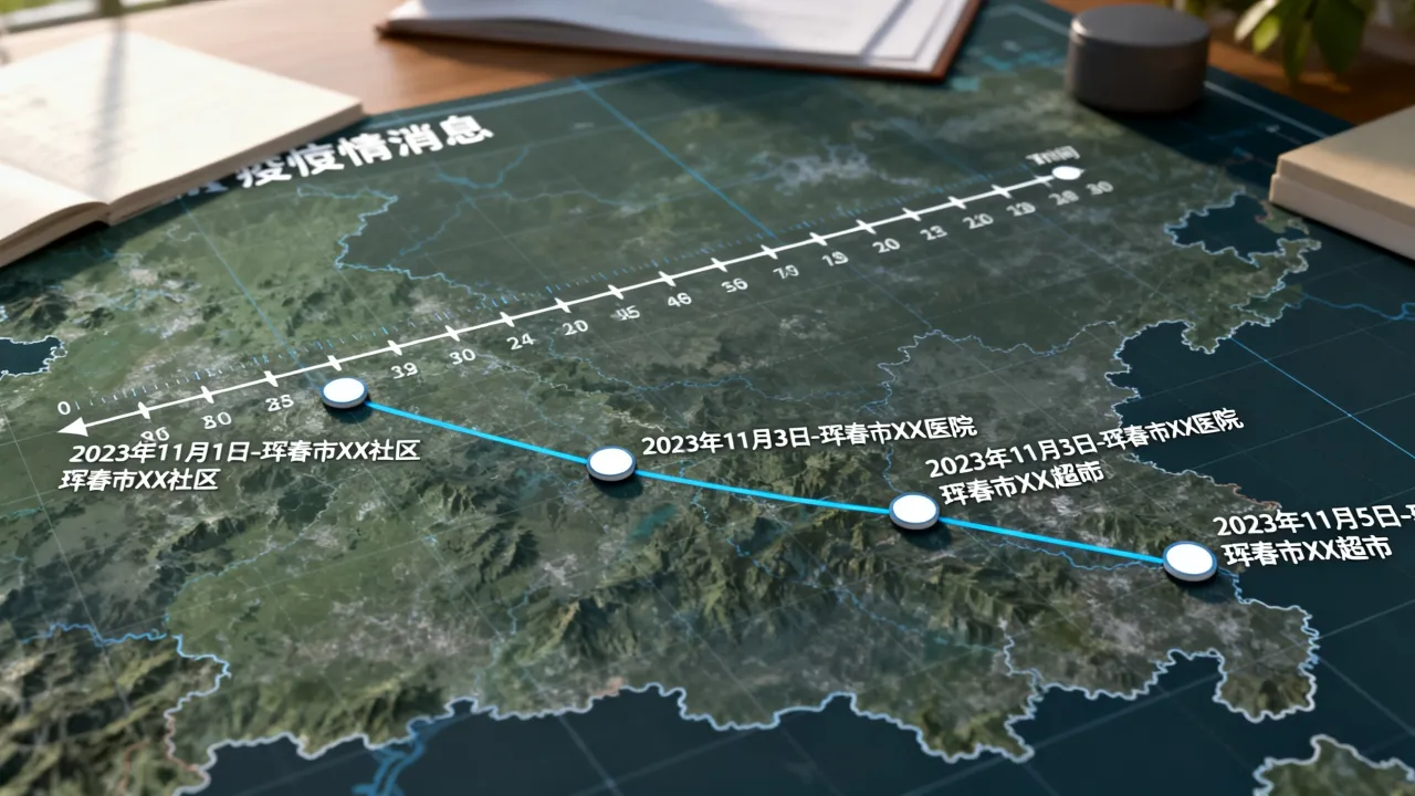珲春疫情消息轨迹图高清/珲春疫情消息轨迹图