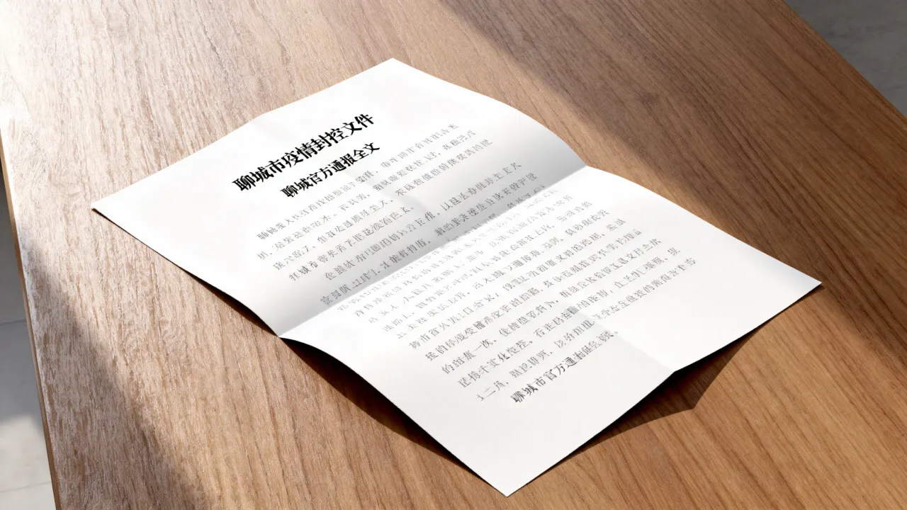 聊城市疫情封控文件，聊城官方通报全文