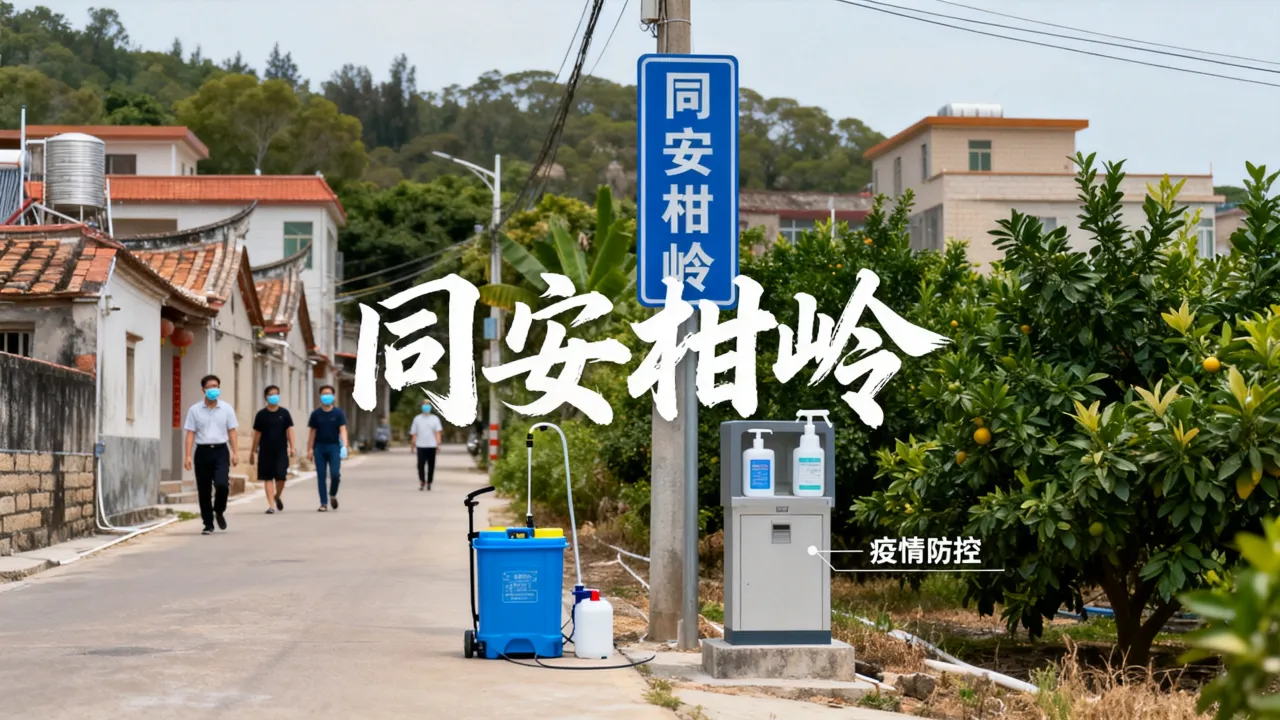 厦门市疫情同安柑岭