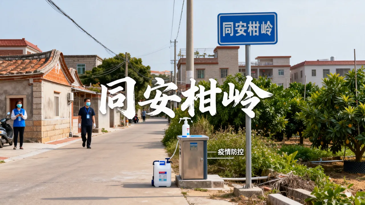厦门市疫情同安柑岭