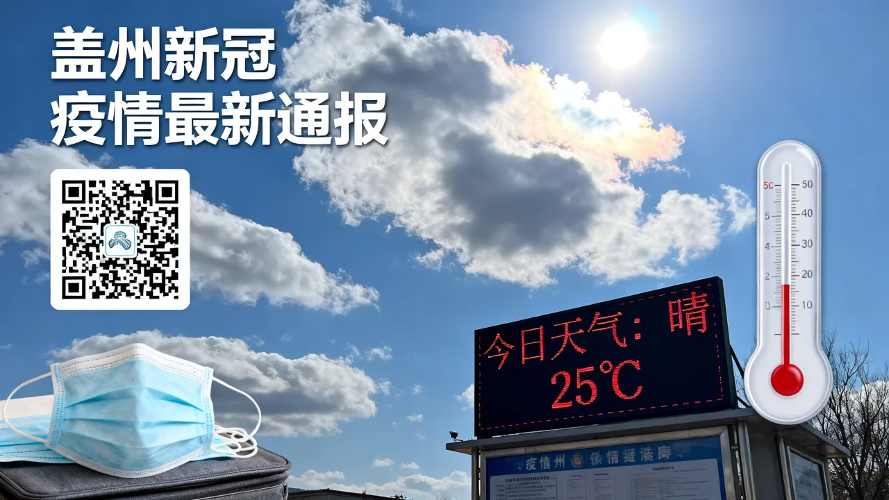 盖州新冠疫情消息-盖州最新天气情况