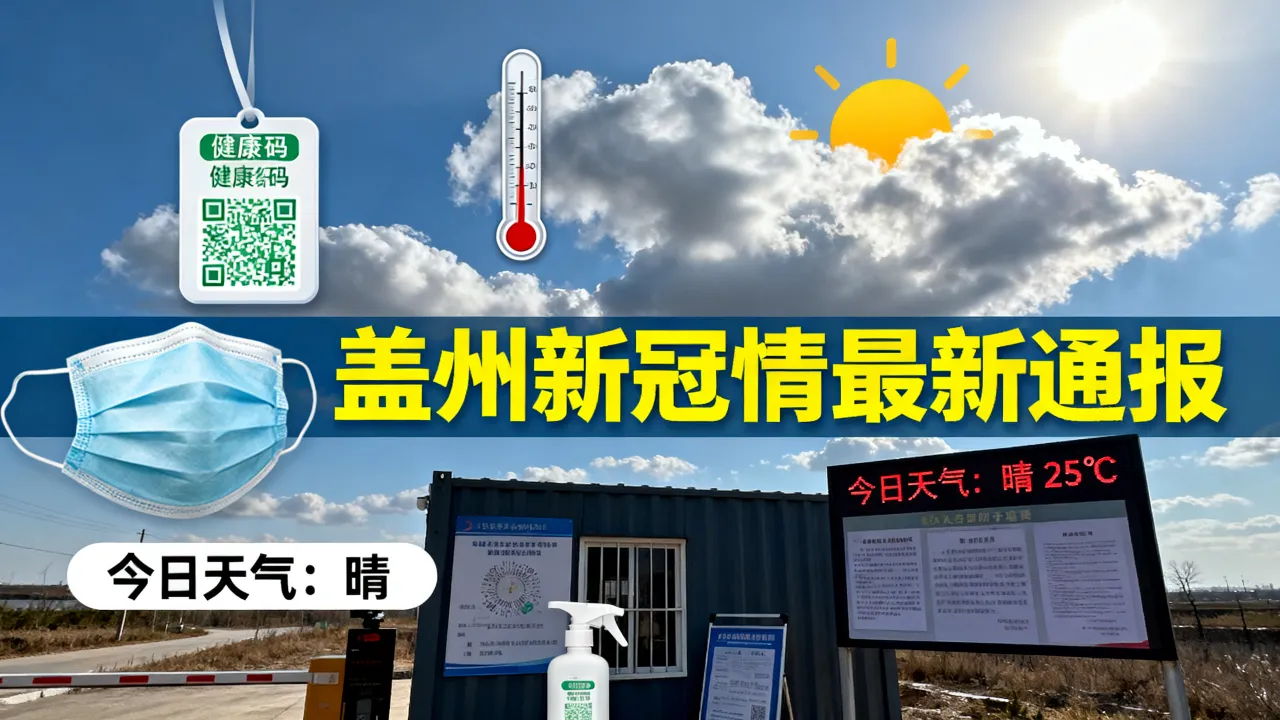 盖州新冠疫情消息-盖州最新天气情况