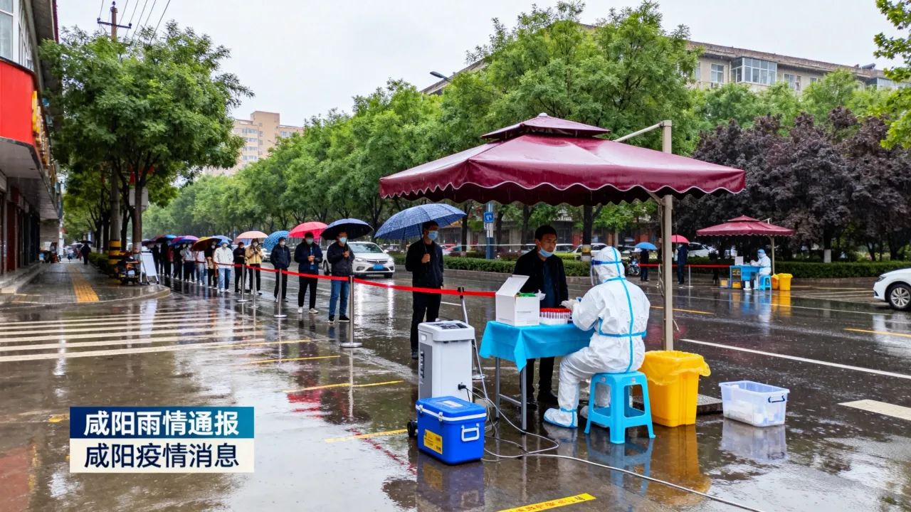 咸阳雨情通报/咸阳疫情微博消息