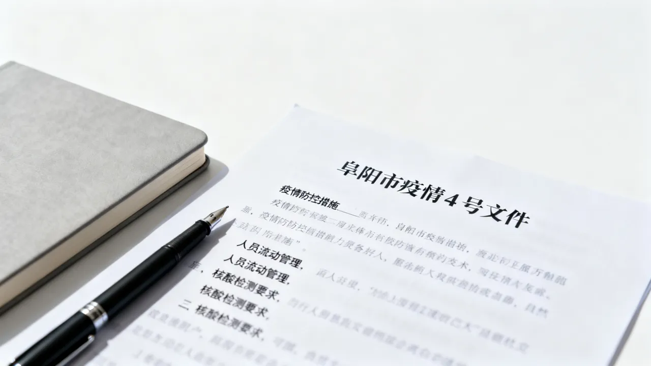 阜阳市疫情4号文件
