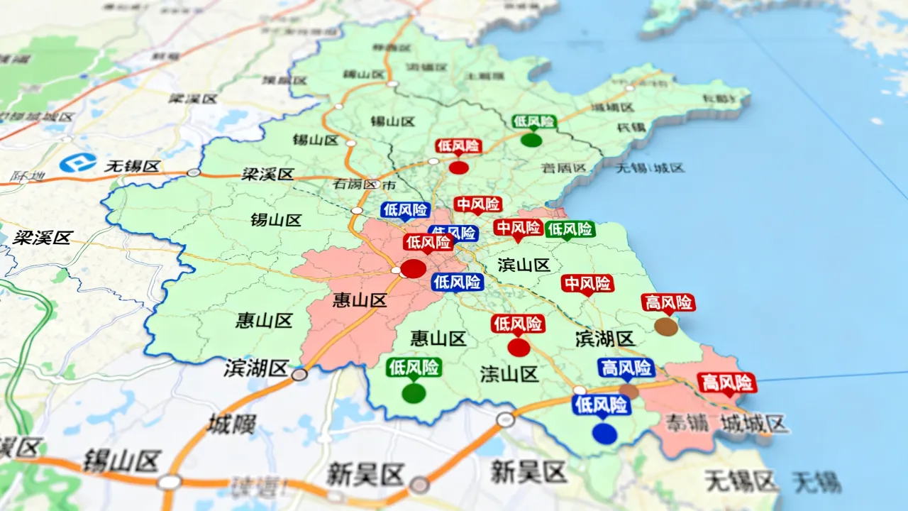 无锡区划调整最新消息/无锡城区疫情分布图
