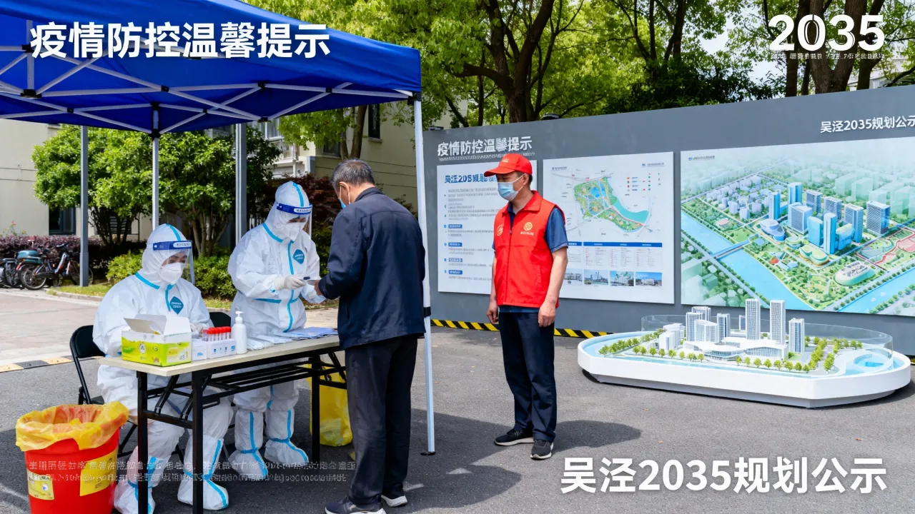 闵行吴泾疫情防控（闵行吴泾2035规划图最新消息查询）