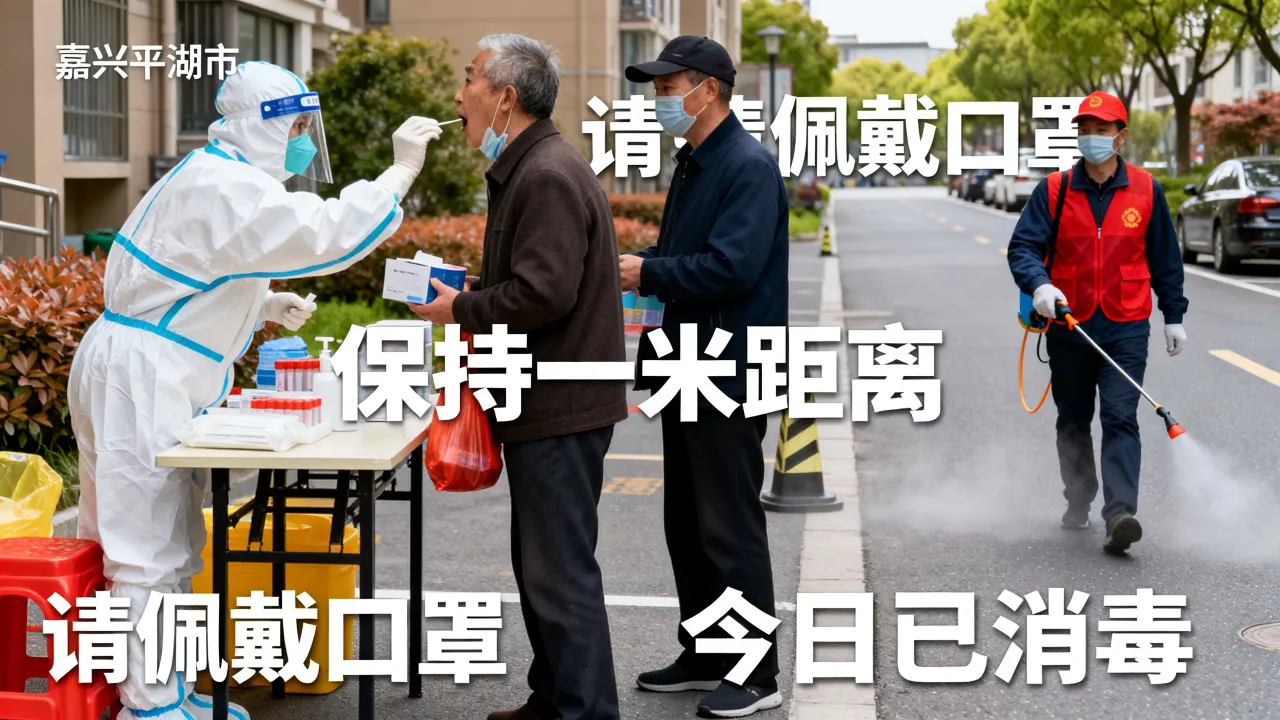 嘉兴平湖市疫情防控