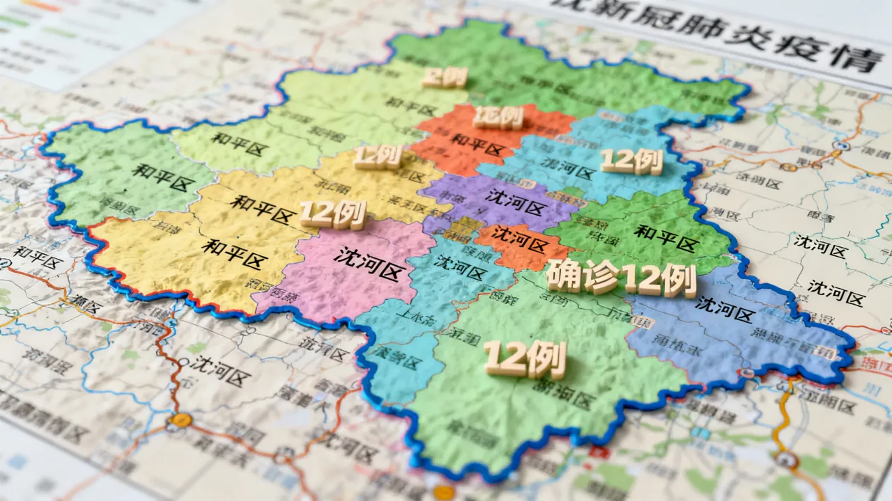 沈阳新冠肺炎疫情/沈阳肺炎疫情分布图