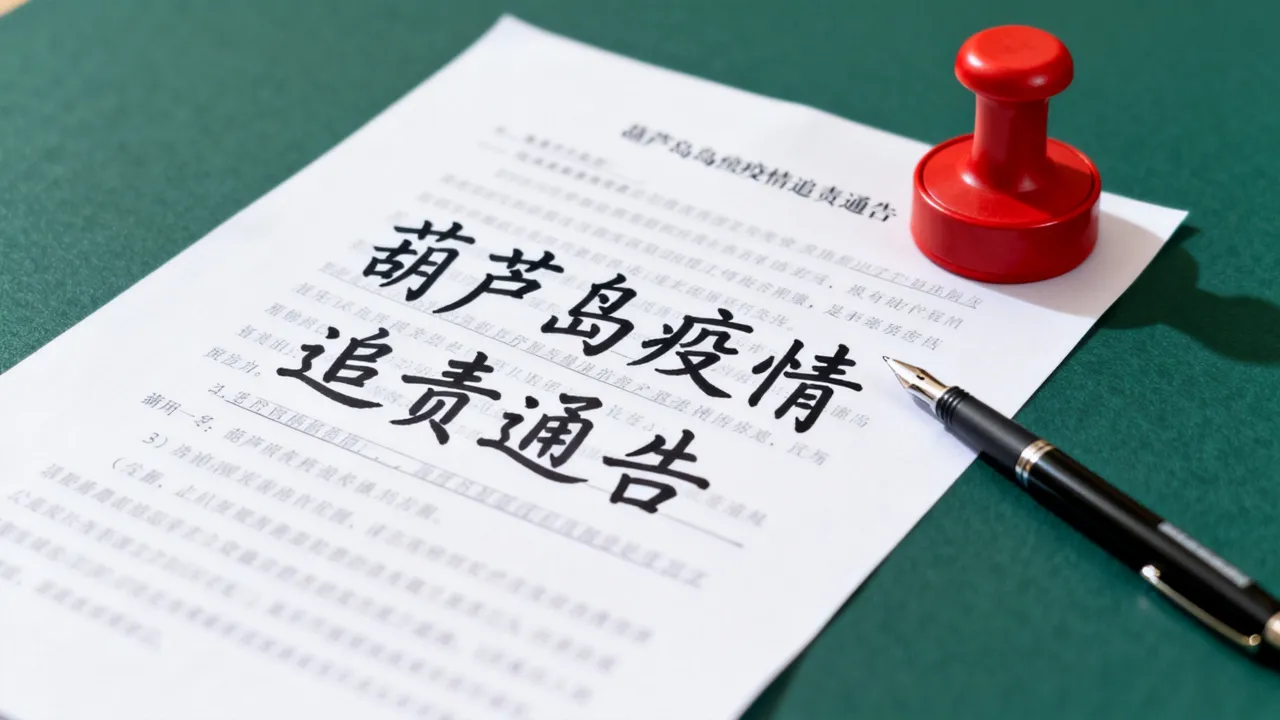 葫芦岛疫情追责通告