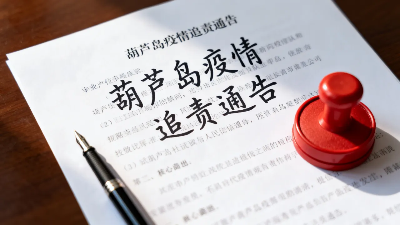 葫芦岛疫情追责通告