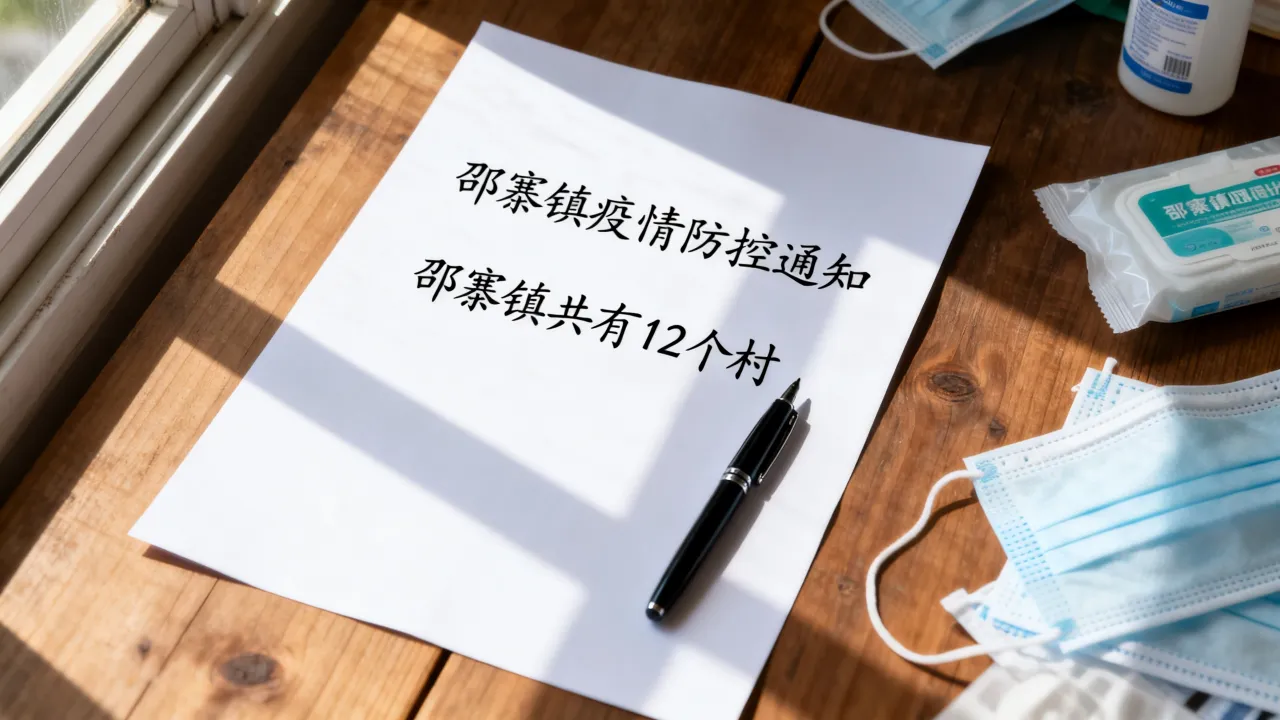邵寨镇疫情防控通知，邵寨镇有多少个村
