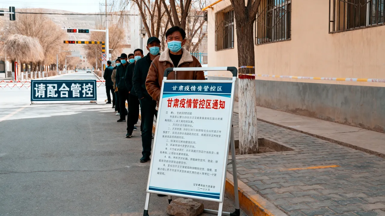 甘肃封闭通知最新/甘肃有疫情管控区嘛