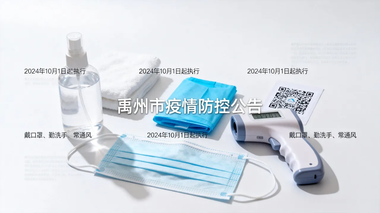 禹州市疫情防控公告