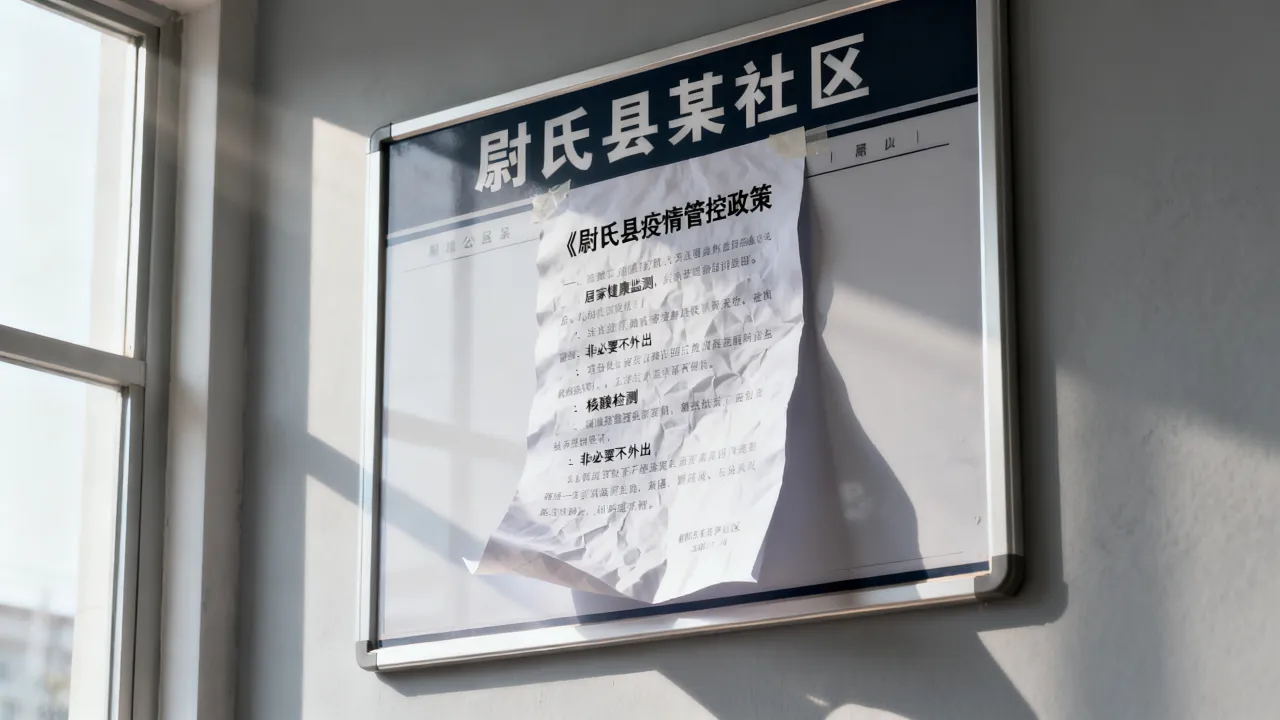 尉氏县疫情管控政策-尉氏县最新公告