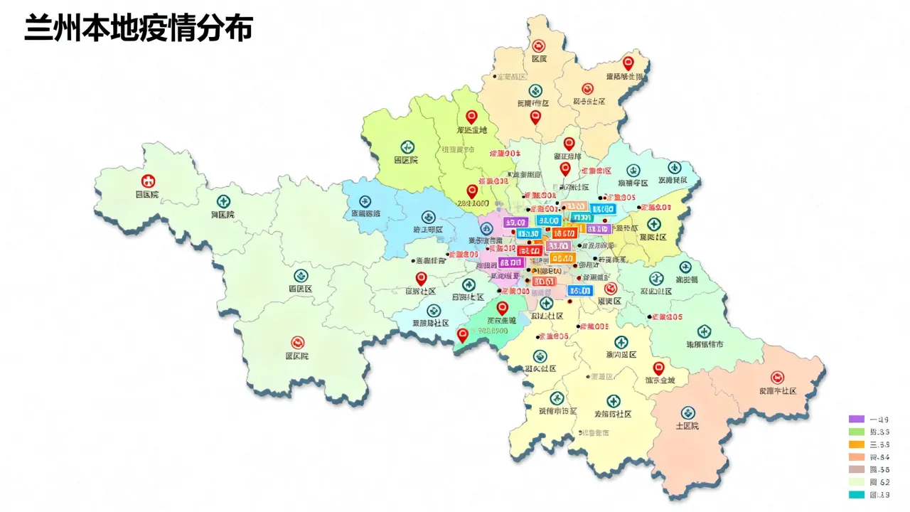 兰州本地疫情分布图-兰州本地疫情分布图最新