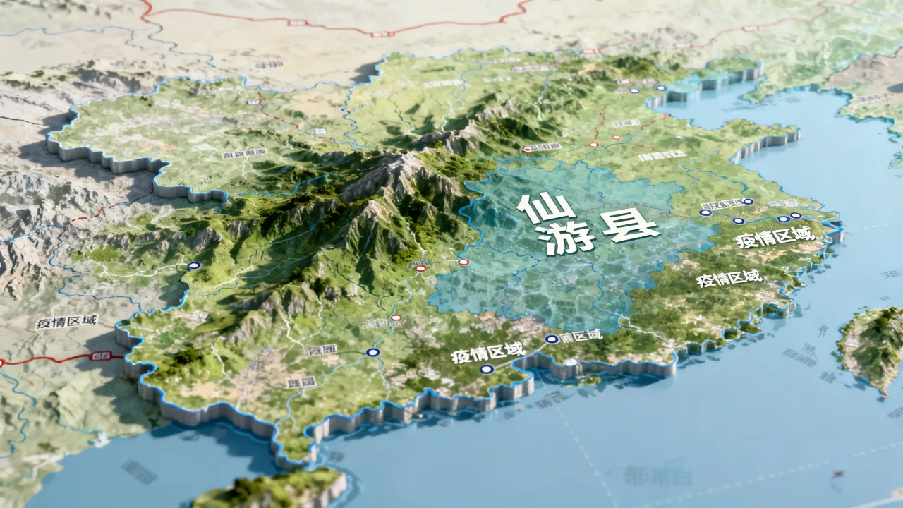 莆田仙游一期疫情，莆田仙游地图高清版大图