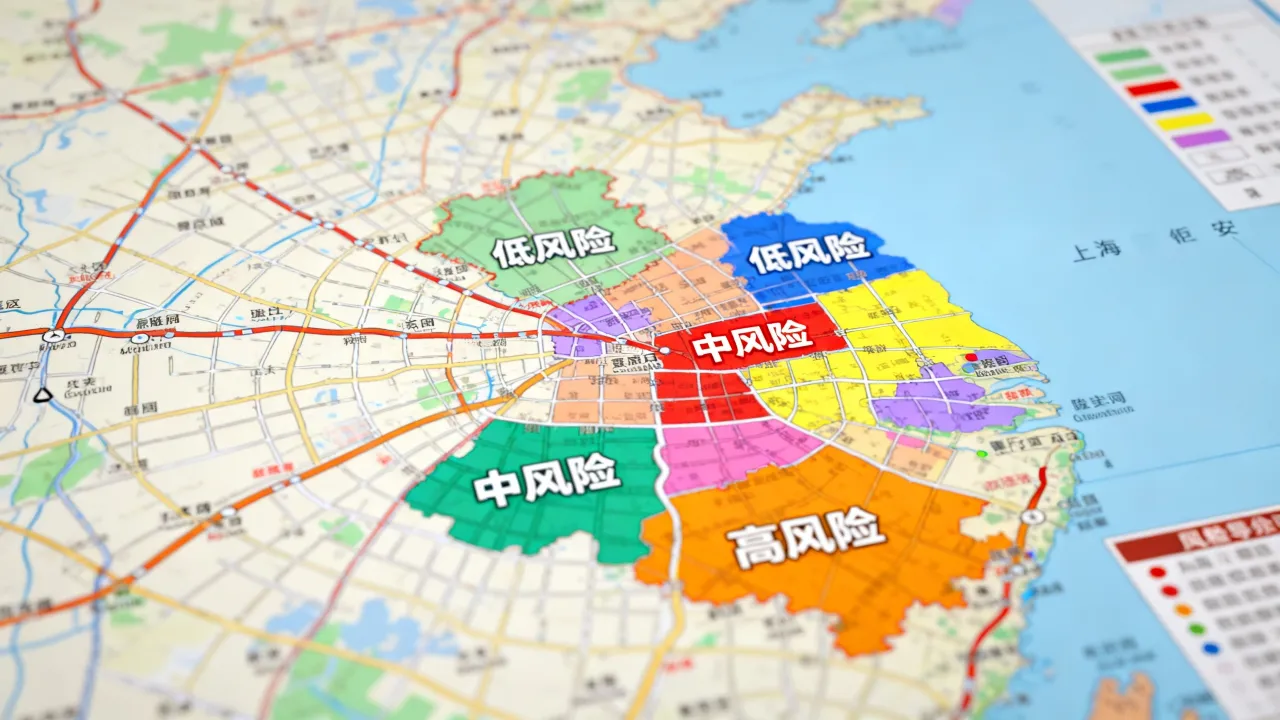上海市静安疫情情况-上海市静安区最新地图