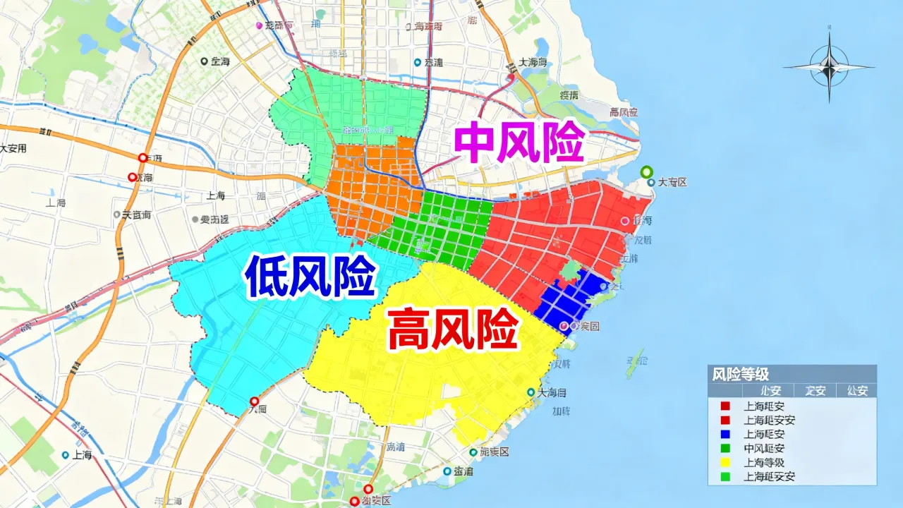 上海市静安疫情情况-上海市静安区最新地图