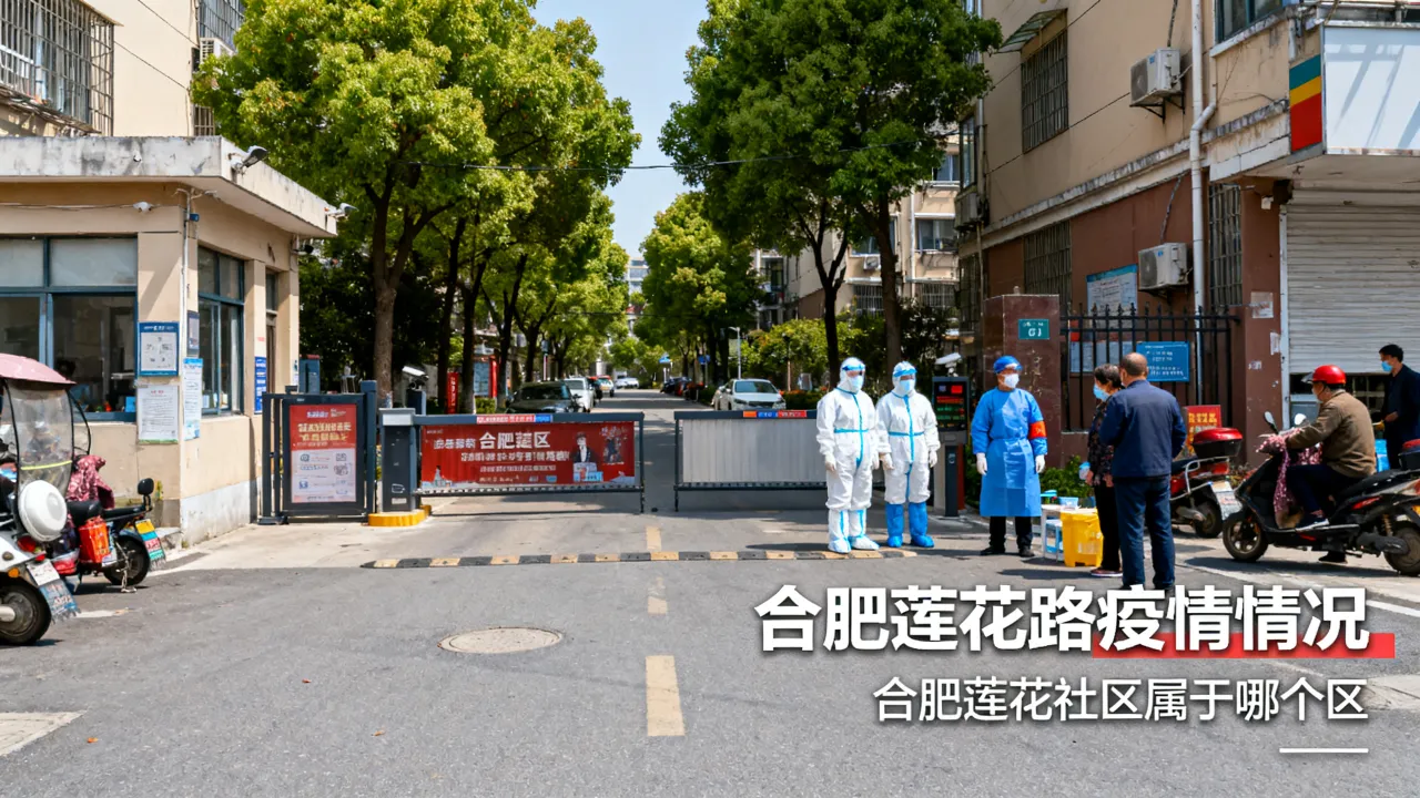 合肥莲花路疫情情况(合肥莲花社区属于哪个区)