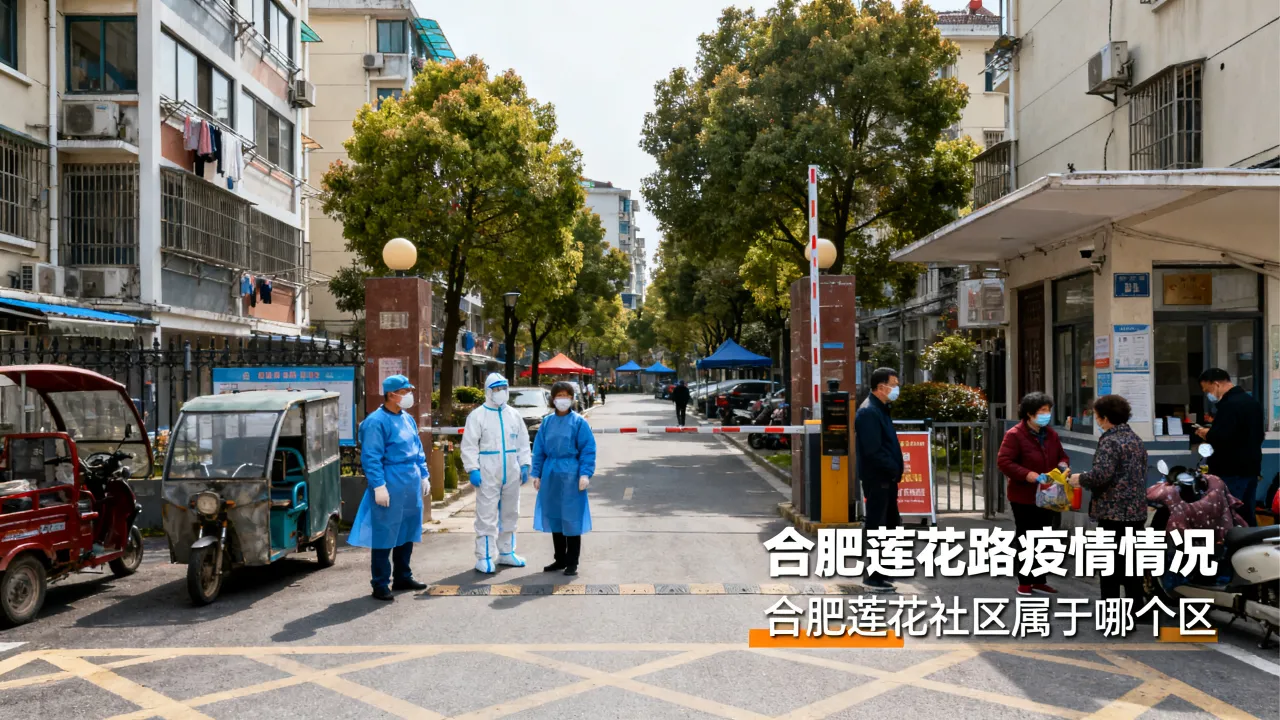 合肥莲花路疫情情况(合肥莲花社区属于哪个区)