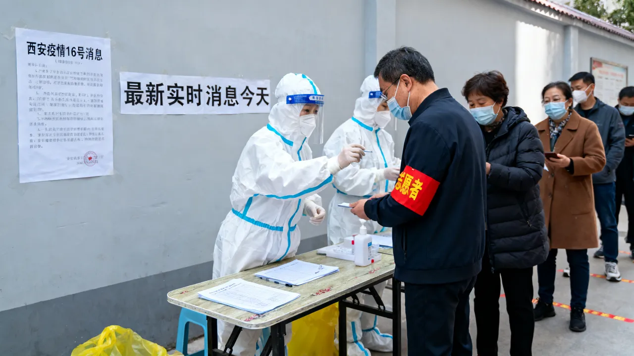 西安疫情16号消息，西安疫情最新实时消息今天