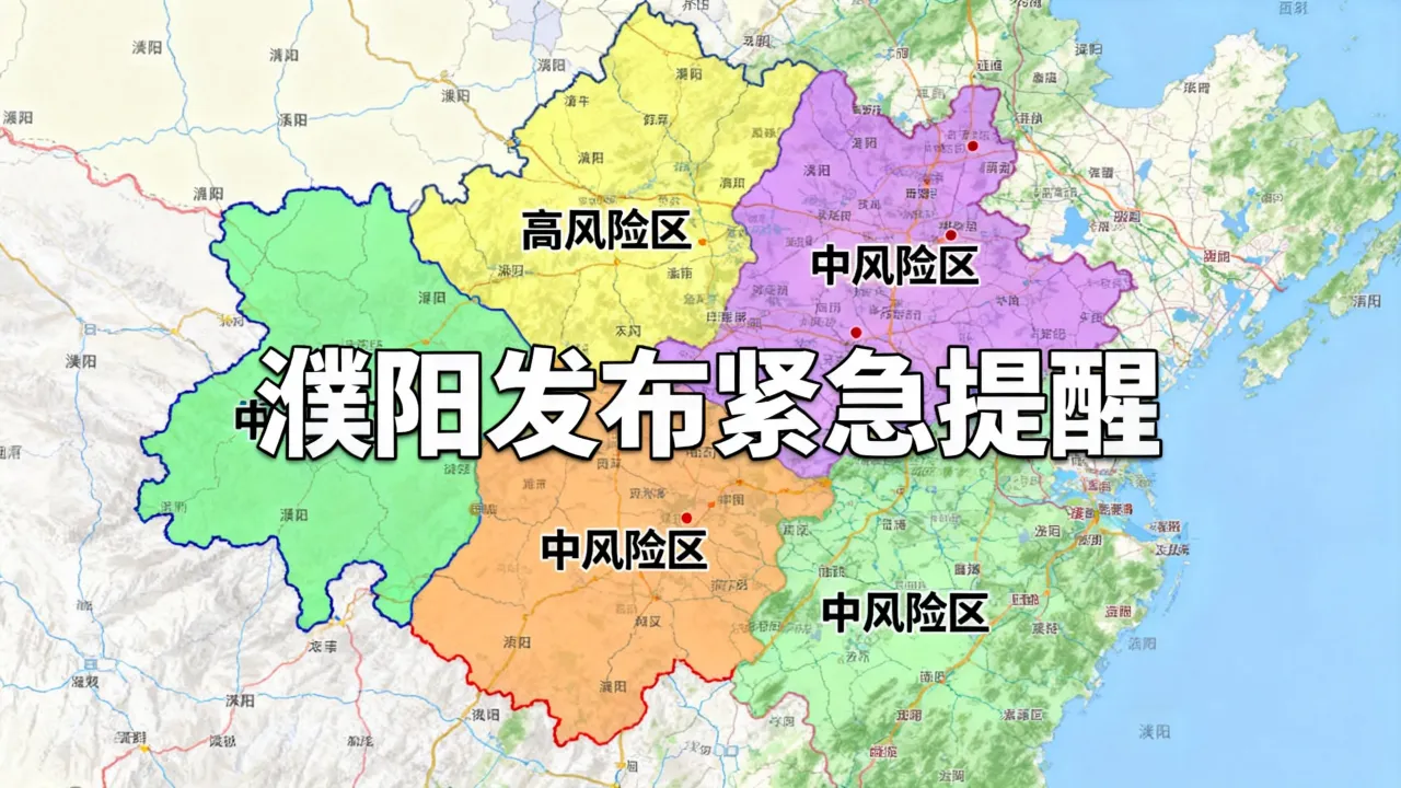 濮阳疫情地区分布图-濮阳发布紧急提醒