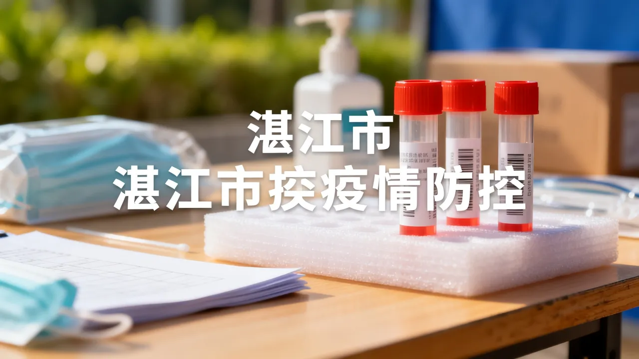湛江市疫情防控图