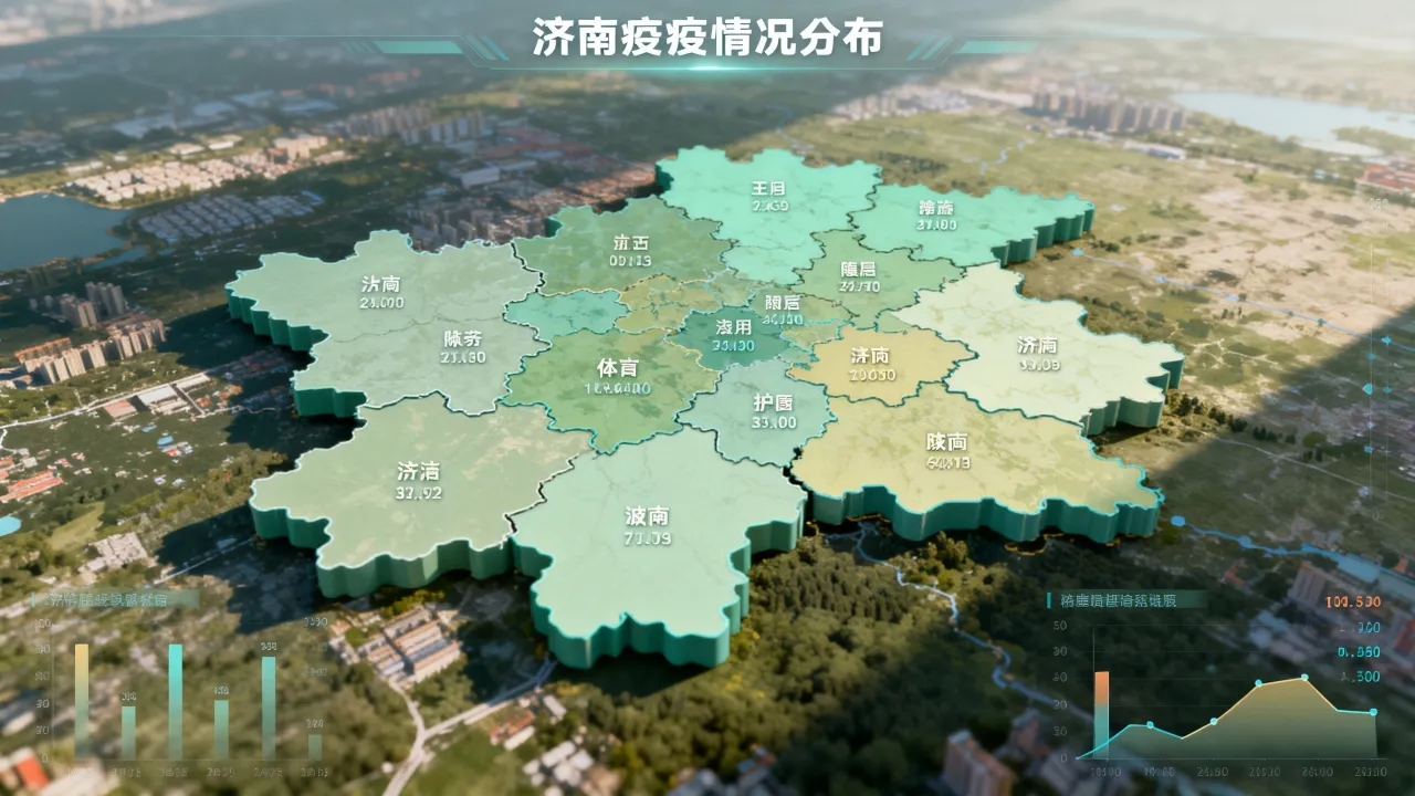 济南疫情情况分布区