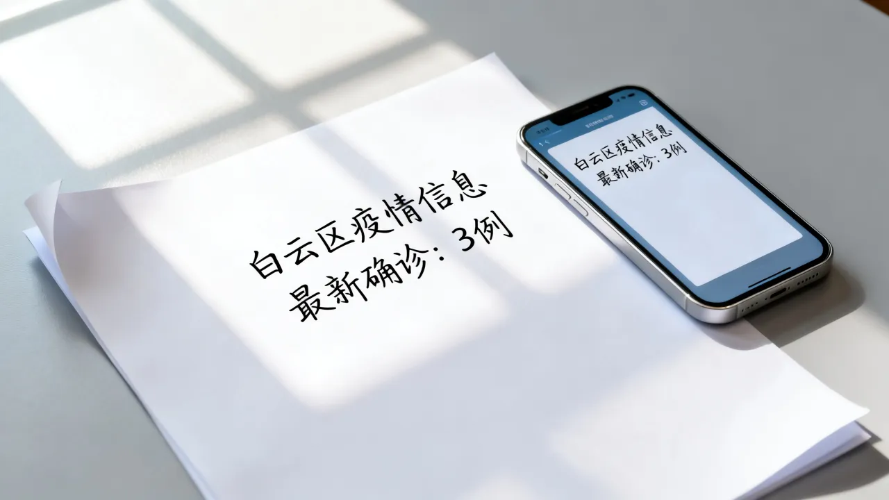 白云区疫情信息通知（白云区最新确诊）