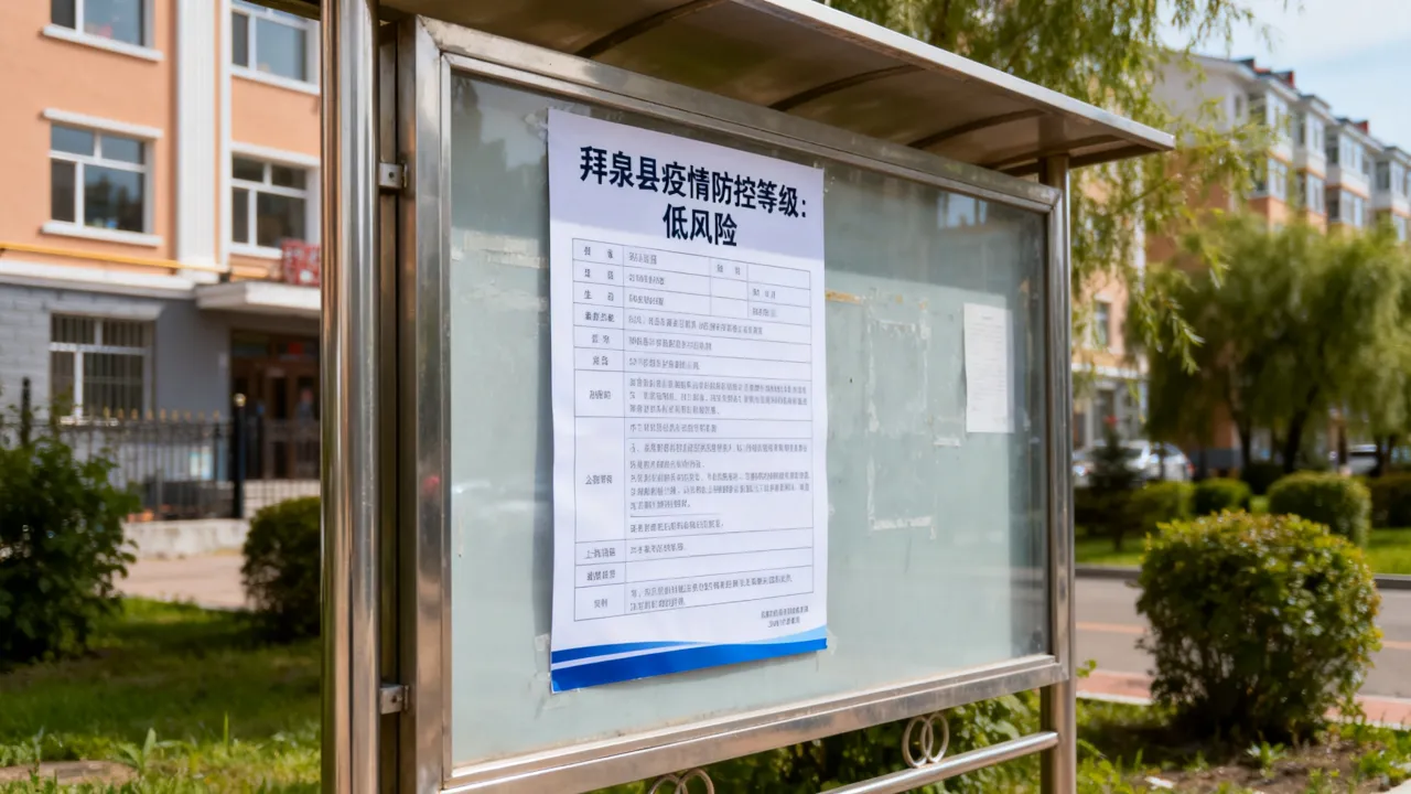 拜泉县疫情防控等级公告/拜泉县疫情防控等级