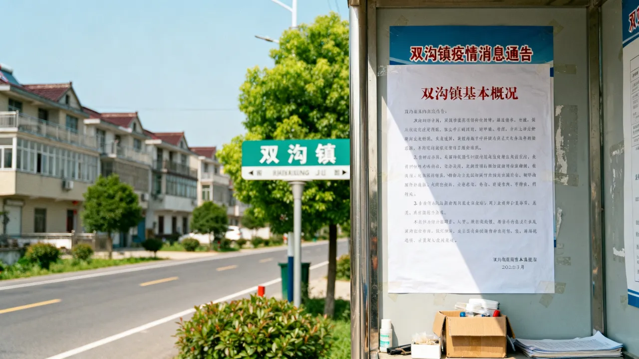 双沟镇疫情消息通告,双沟镇的基本概况