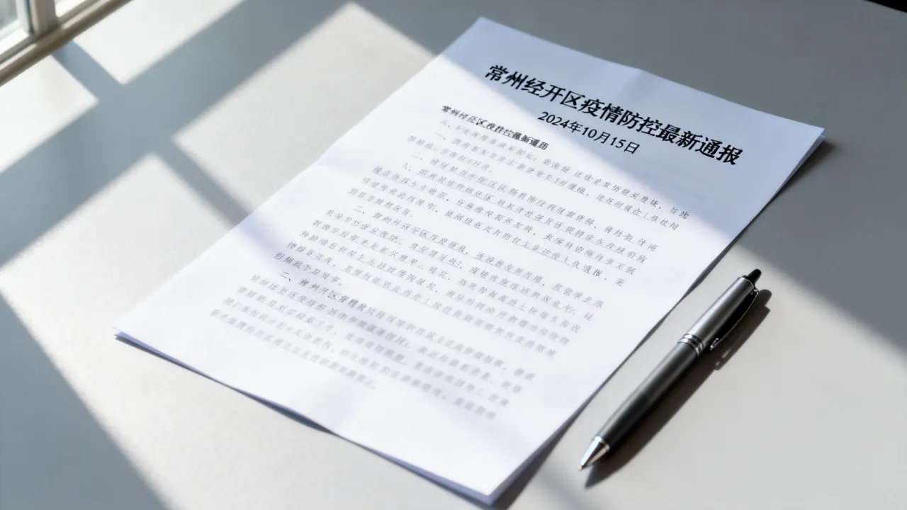 常州经开区最新公告/常洲经开区疫情情况