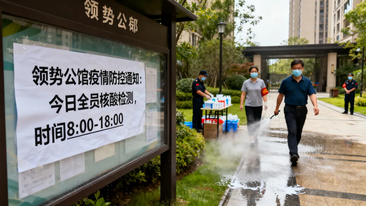 领势公馆疫情消息