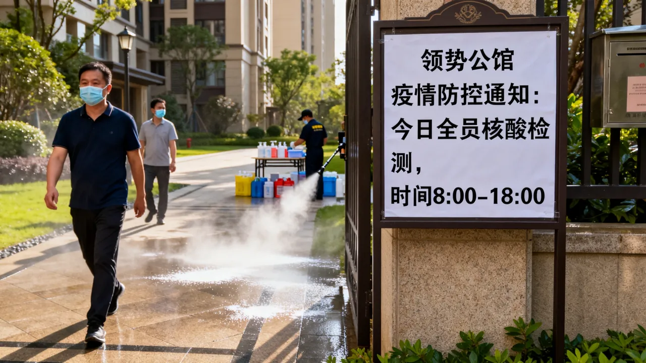 领势公馆疫情消息