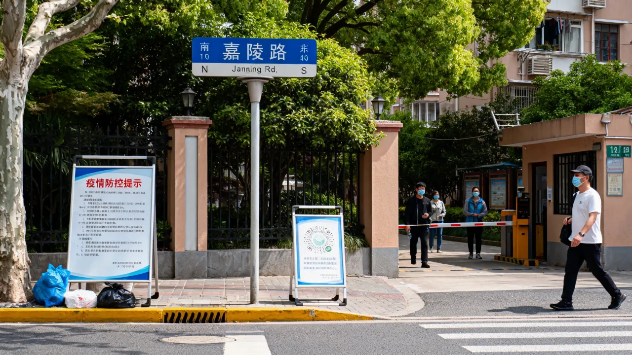 上海嘉陵路疫情消息-上海嘉陵路是哪个区