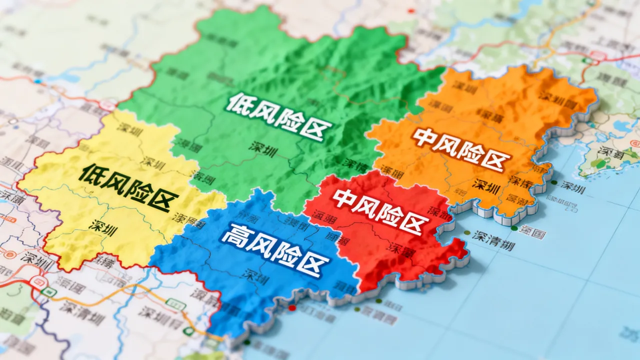 深圳疫情等级分布图