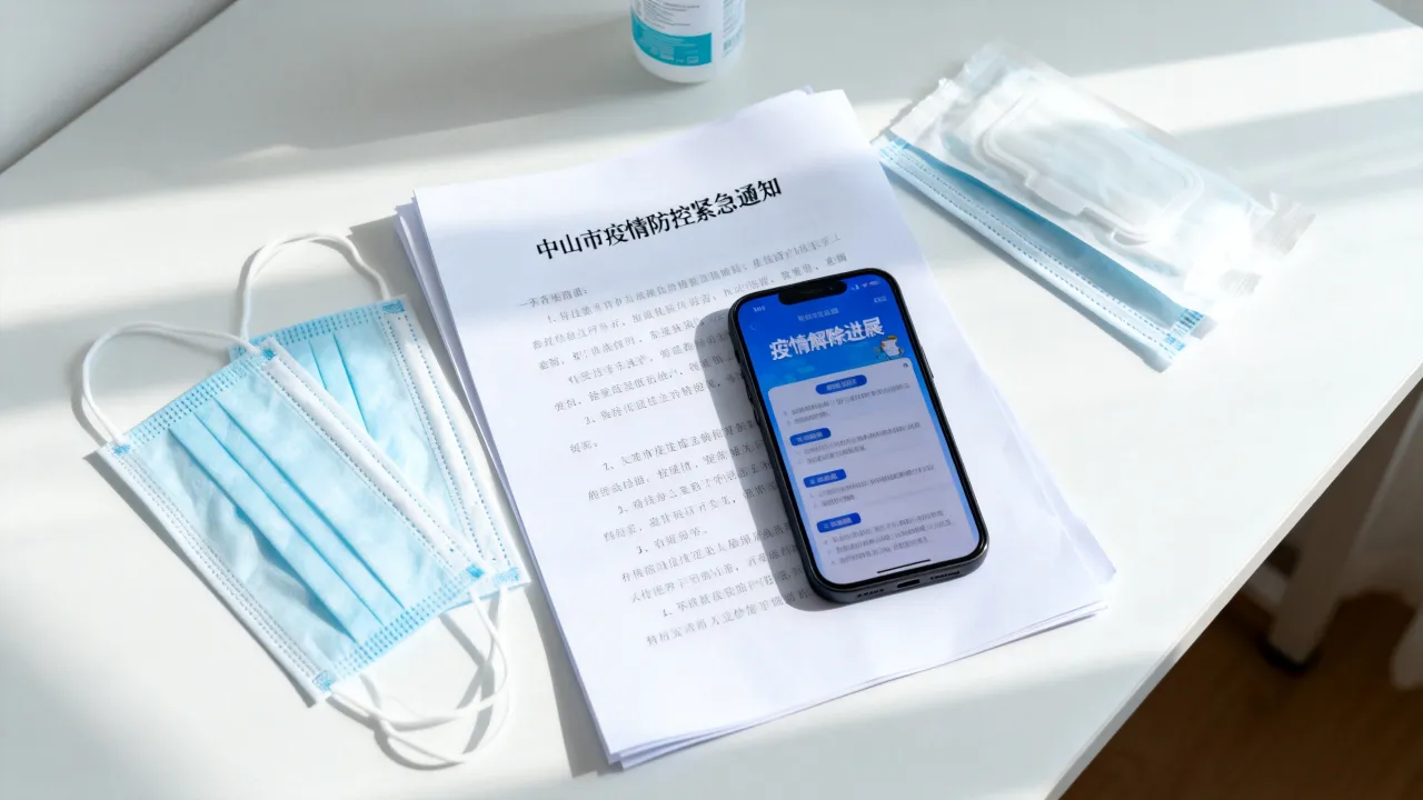 中山市疫情解除了吗,中山发布紧急通知