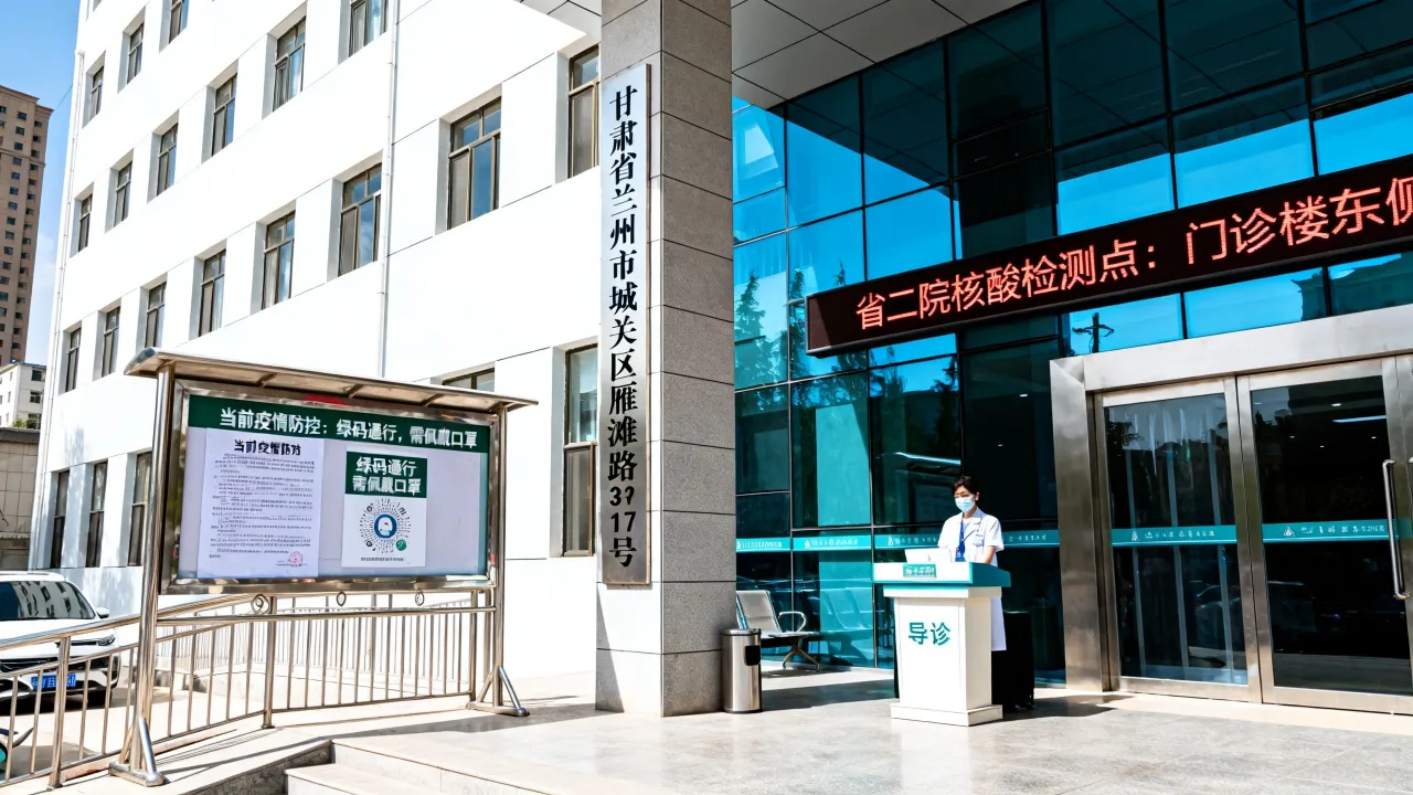兰州省二院地址查询/兰州市省二院疫情