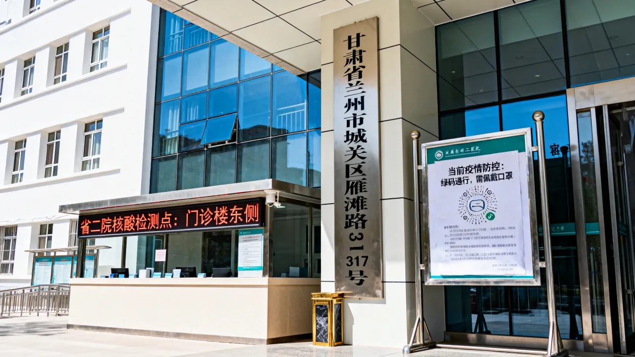 兰州省二院地址查询/兰州市省二院疫情