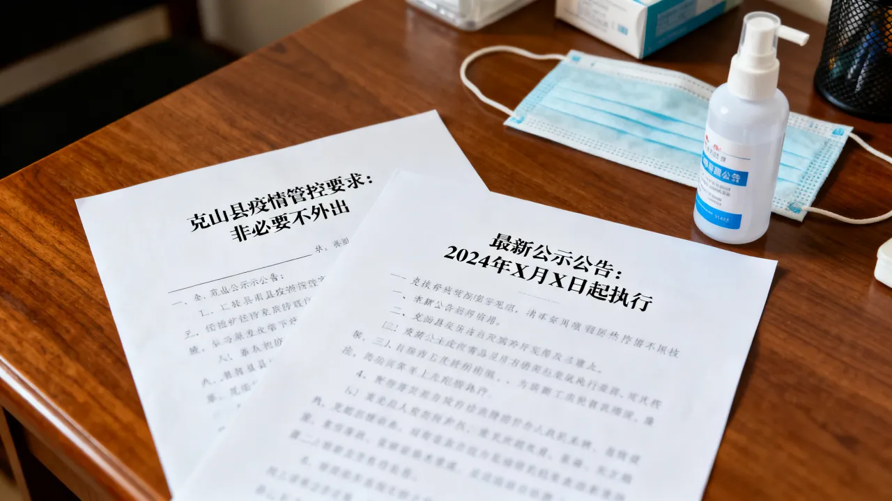 克山政府最新公示公告/克山县疫情管控要求