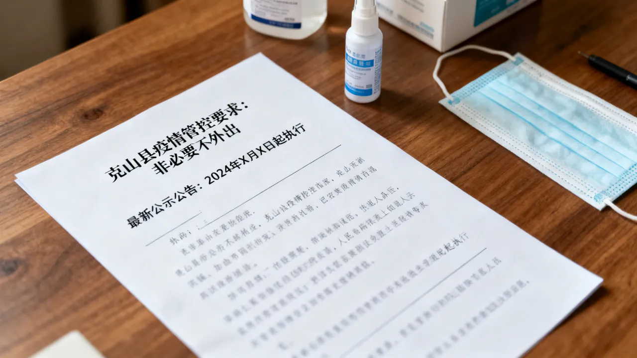 克山政府最新公示公告/克山县疫情管控要求