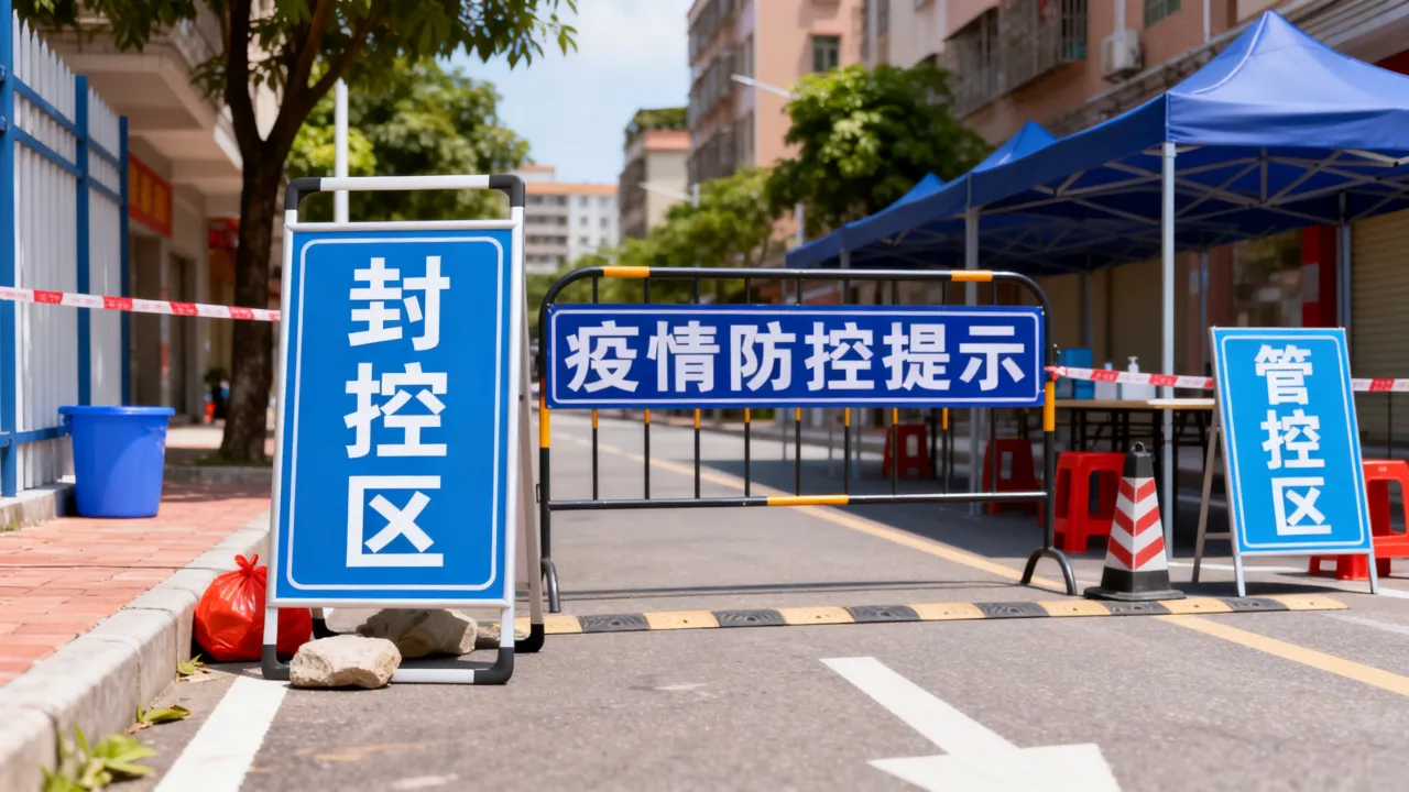 中山市疫情分布地区-中山疫情封控区