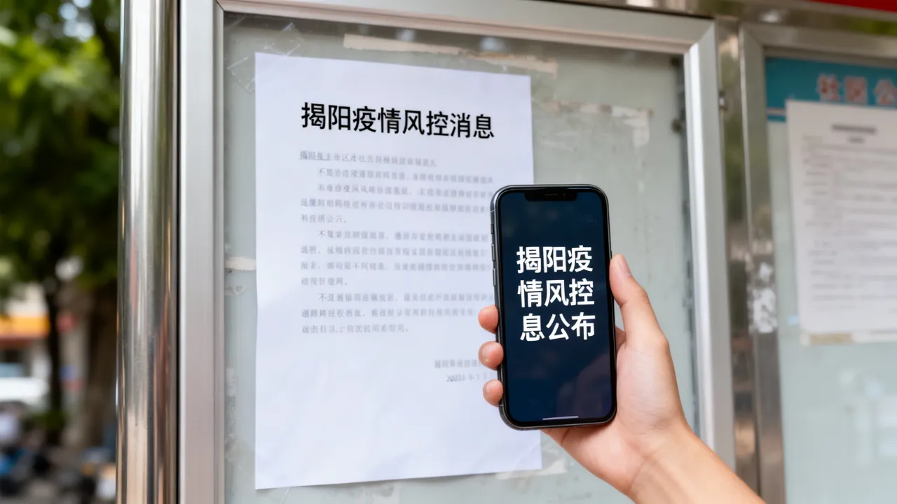 揭阳疫情风控消息,揭阳疫情风控消息公布