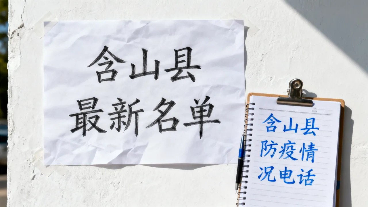 含山县最新名单公布/含山县防疫情况电话