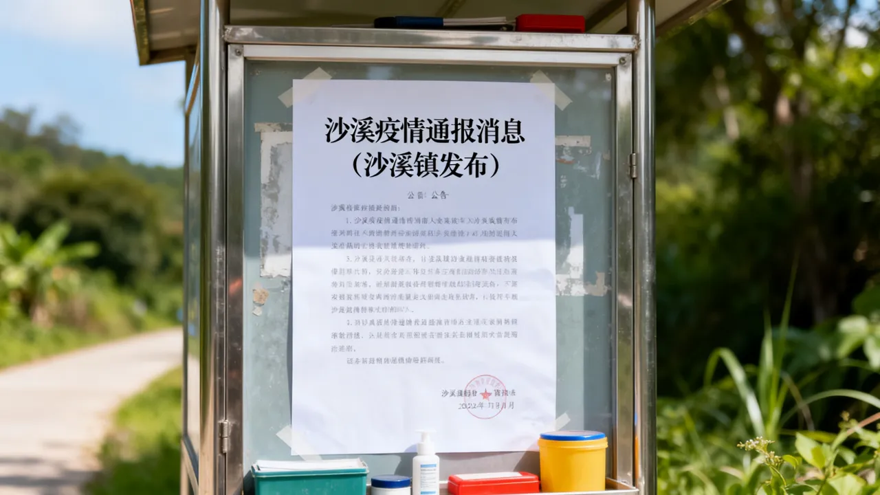 沙溪疫情通报消息（沙溪镇发布）