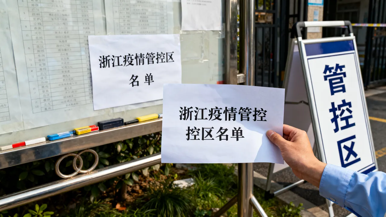 浙江疫情管控区名单(浙江疫情管控区名单公布)