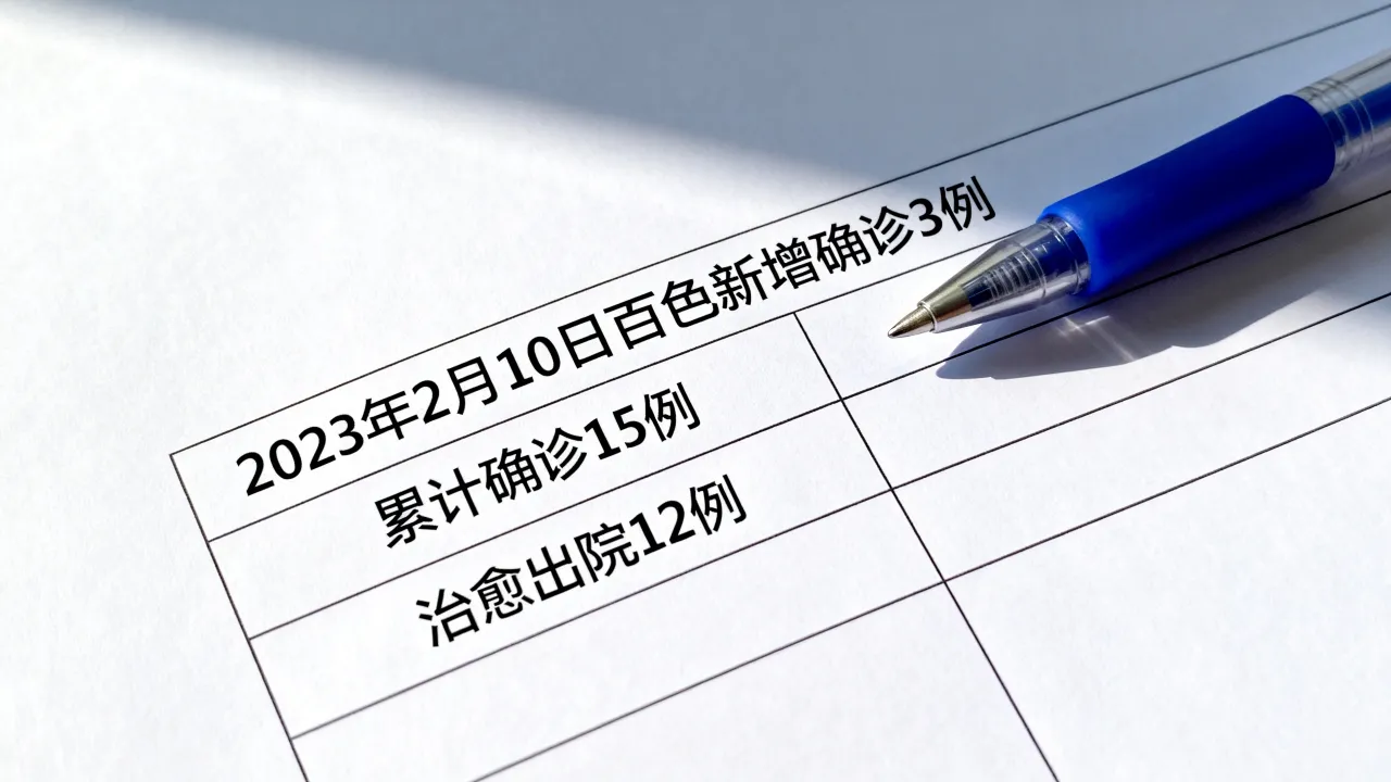 广西百色疫情严重吗/百色新增疫情通报表