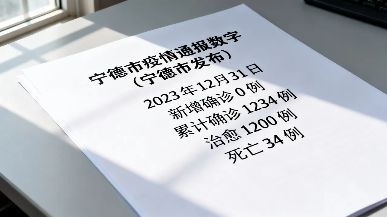宁德市疫情通报数字（宁德市发布）